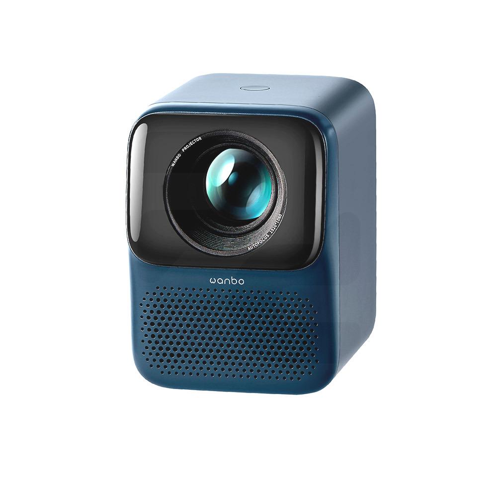 Proyector Wanbo New T2 Max, Led/LCD, 450 Lumenes, Bluetooth, Wifi, Dark Blue