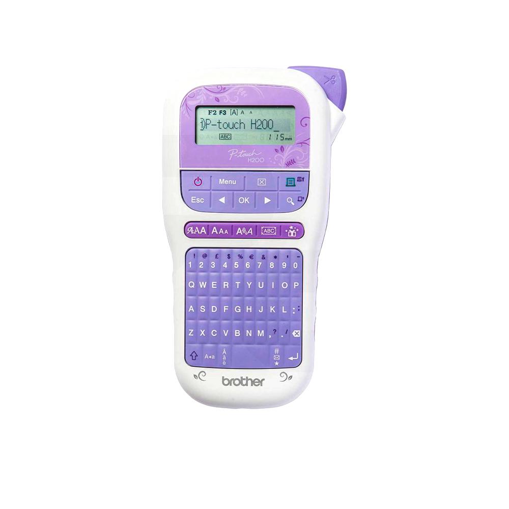 Rotuladora Etiquetadora PT-H200 Morada 