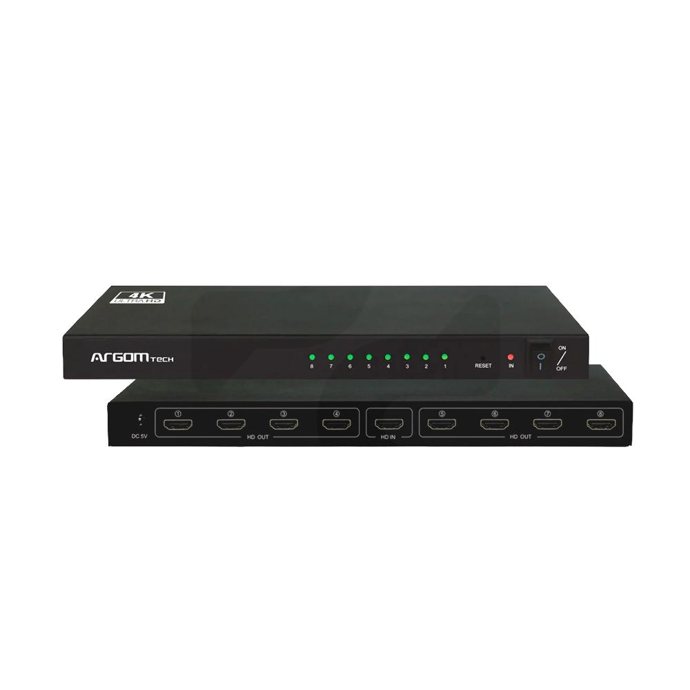 Splitter HDMI 8 Puertos - 4K 60Hz