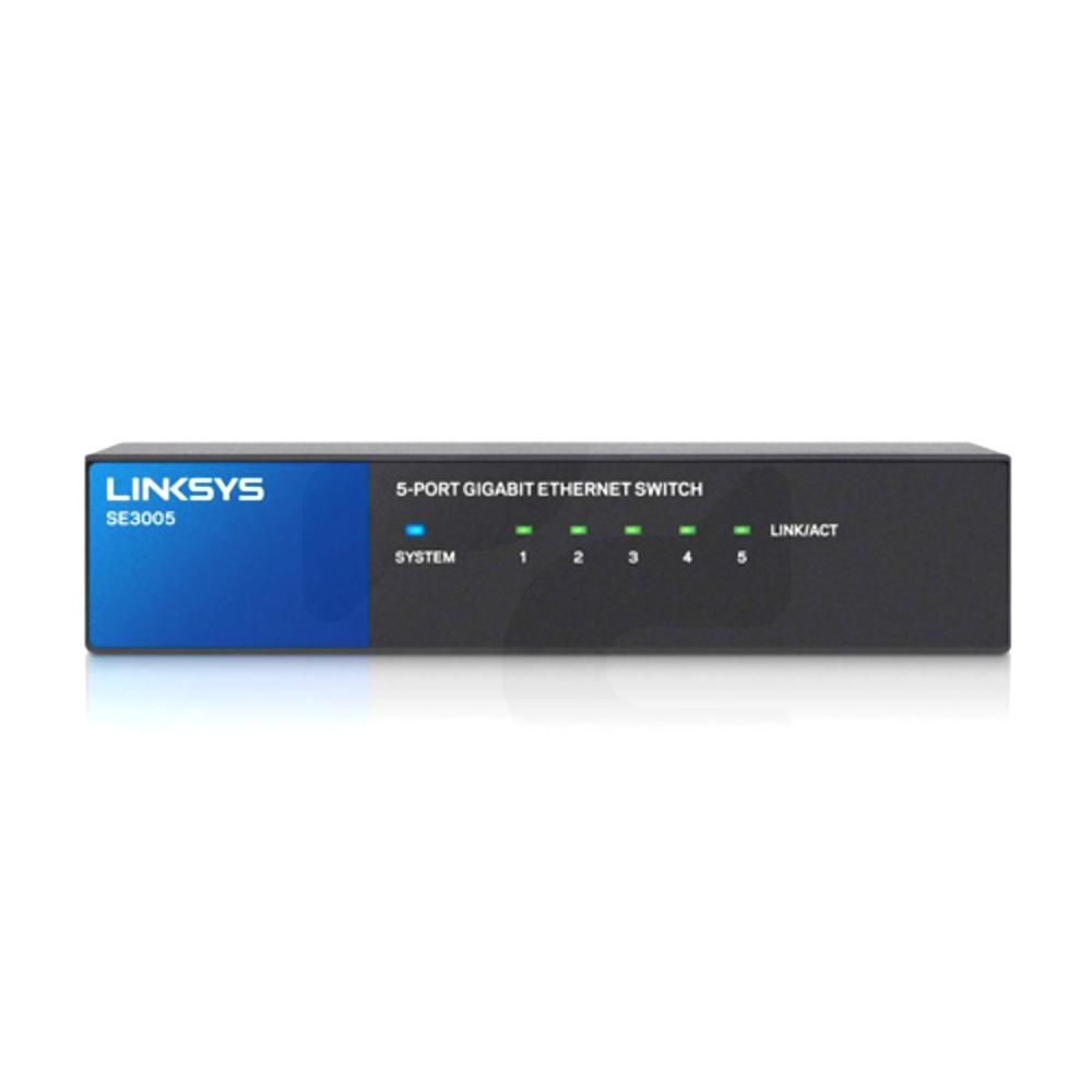 Switch de Escritorio 5 Puertos Gigabit 10/100/1000 SE3005