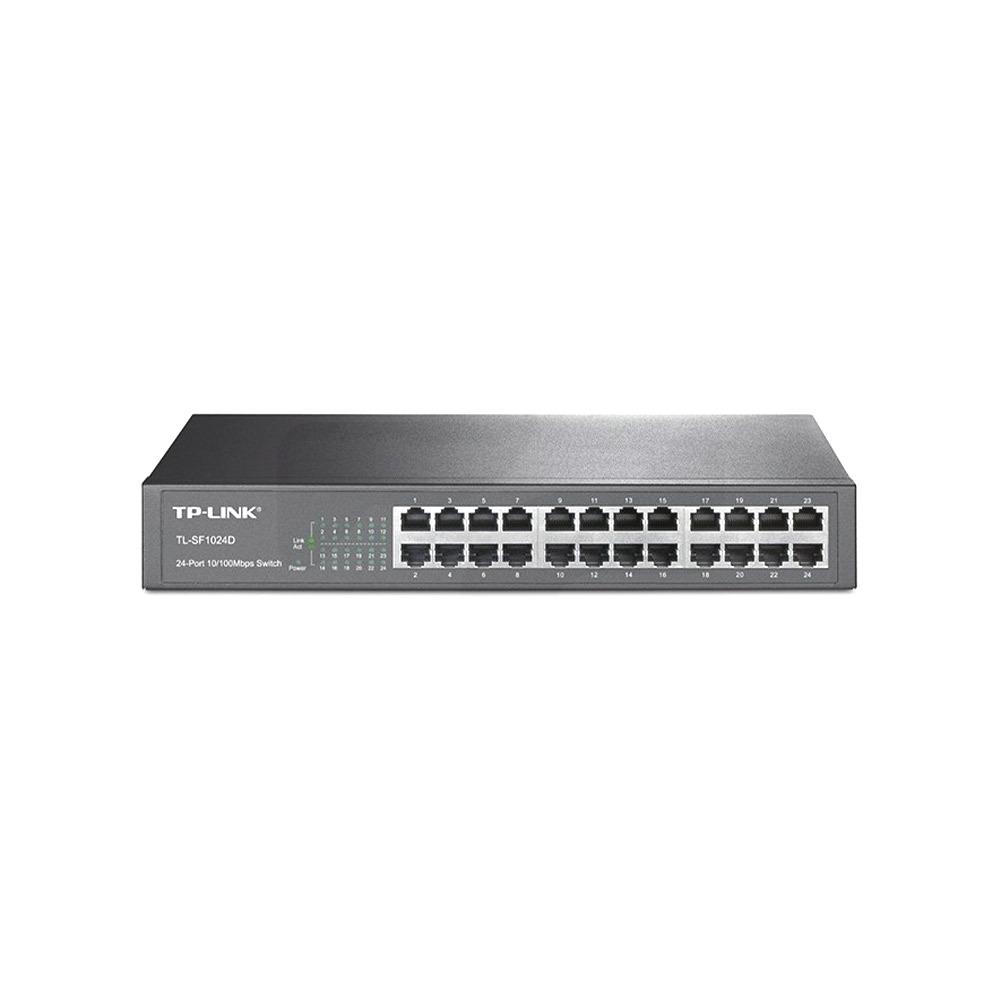 Switch Tp-Link de 24 puertos Rackeable 10/100 TL-SF1024D