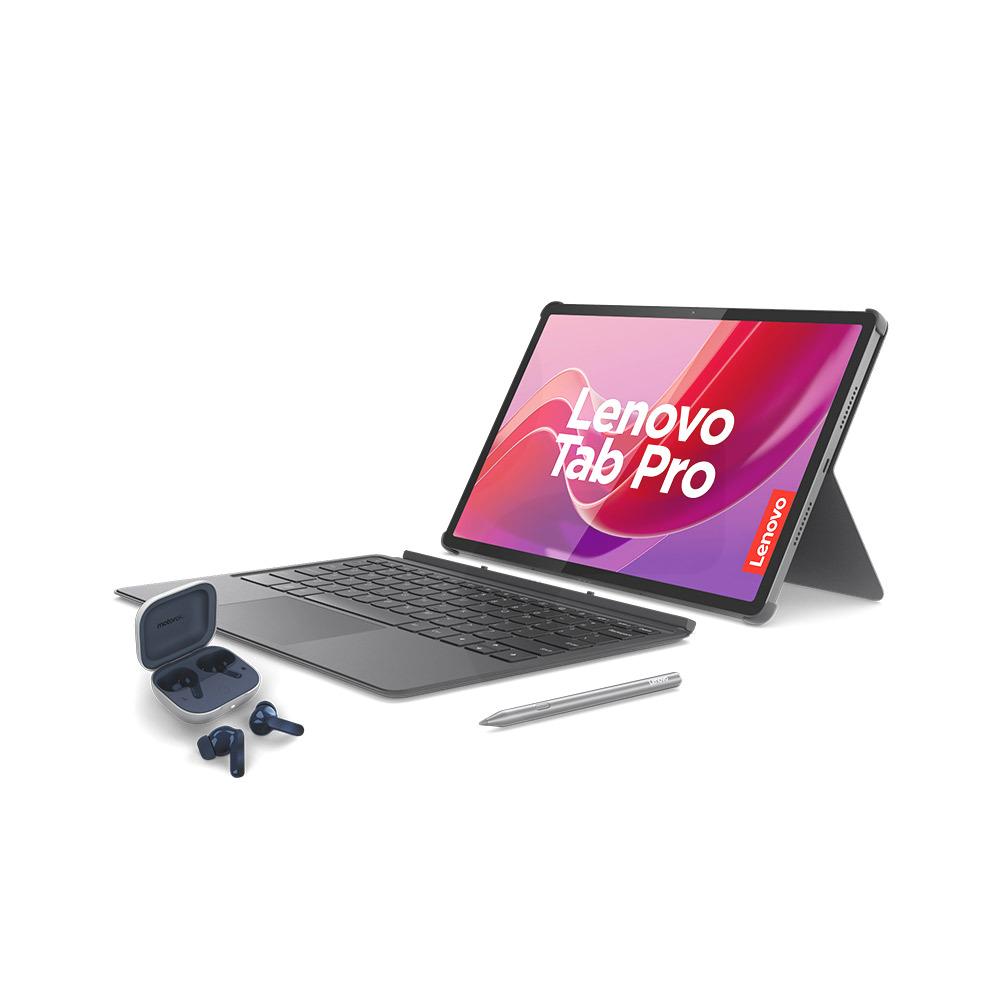 Tablet Tab Pro 12.7" 8GB 256GB Wi-Fi Octa Core Android Luna Grey + Funda + Lápiz + Teclado + Earbuds