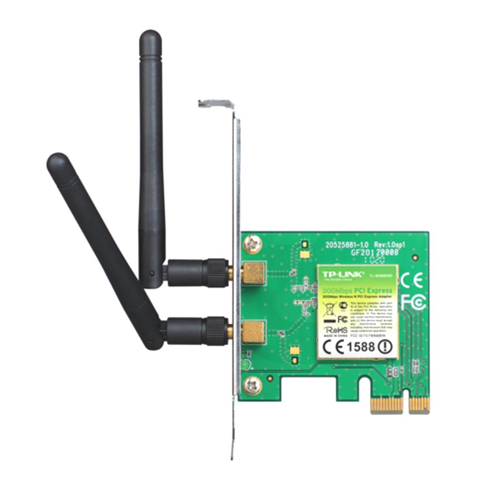 Tarjeta de Red Interna PCI-E WiFi N300 TL-WN881ND