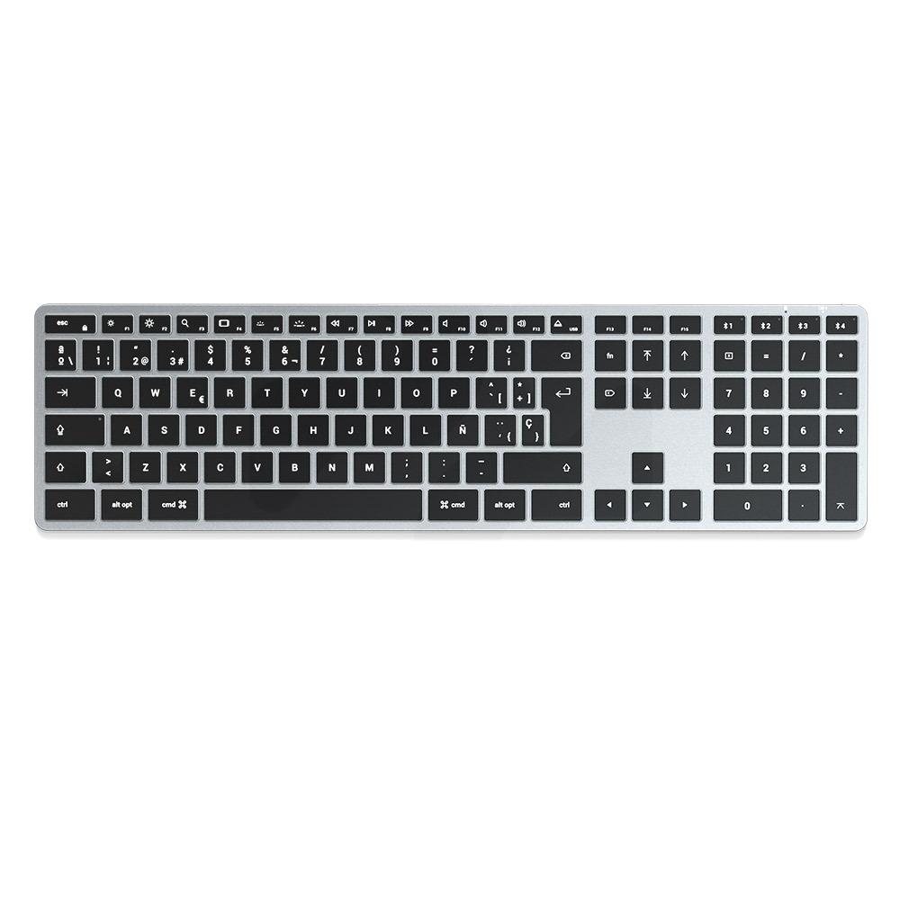 Teclado Inalámbrico Bluetooth Slim X3 - Plateado