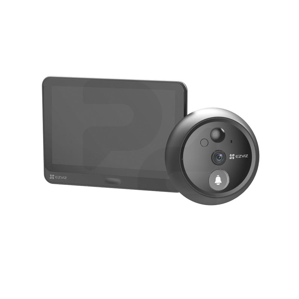 Timbre/Mirilla Inteligente 2MP Inalambrico con Bateria Ezviz CS-HP4 1080p con Visión Nocturna