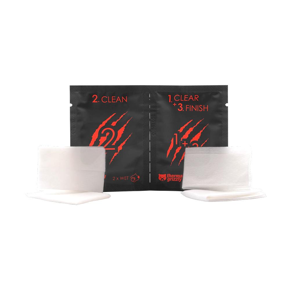 Toallitas de Limpieza Thermal Grizzly, 10 unidades
